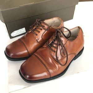 Brown Leather Dress Shoes for boys B